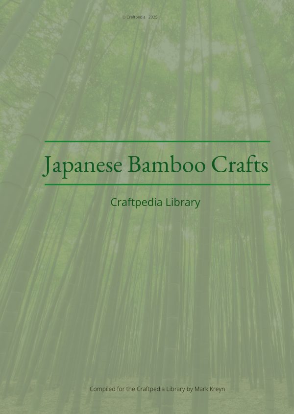 Japanese Bamboo Crafts